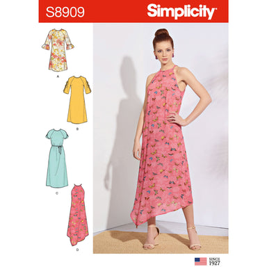 Simplicity Sewing Pattern S9745 - Misses' Slip Dress in Three