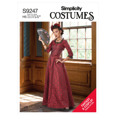 S2172  Simplicity Sewing Pattern Misses' Steampunk Costume