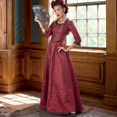 S2172  Simplicity Sewing Pattern Misses' Steampunk Costume