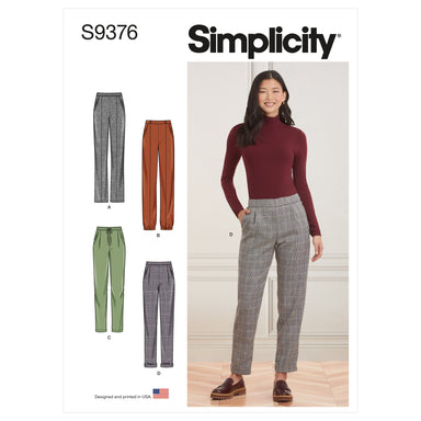 S8134  Simplicity Sewing Pattern Misses' Easy-to-Sew Pants and