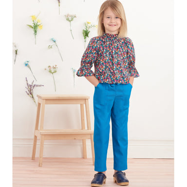 Simplicity Pattern 8566 childs girls tunics leggings —  -  Sewing Supplies