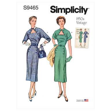 Simplicity 8013 Misses' Vintage 1970's Dresses