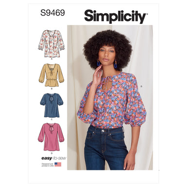 Simplicity Pattern 8549 knit or woven bra tops —  - Sewing  Supplies
