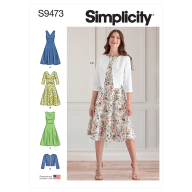 Womens Dresses Simplicity Sewing Pattern 9476