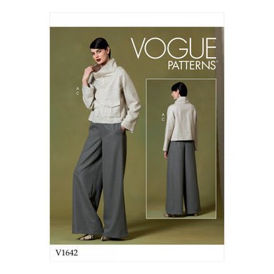 Vogue 9191 wrap pants - comfortable and easy to make – C Sews