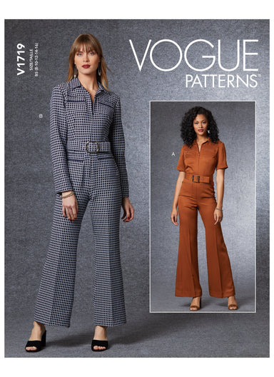 Vogue Women's Jumpsuit Sewing Pattern, 1645, Z