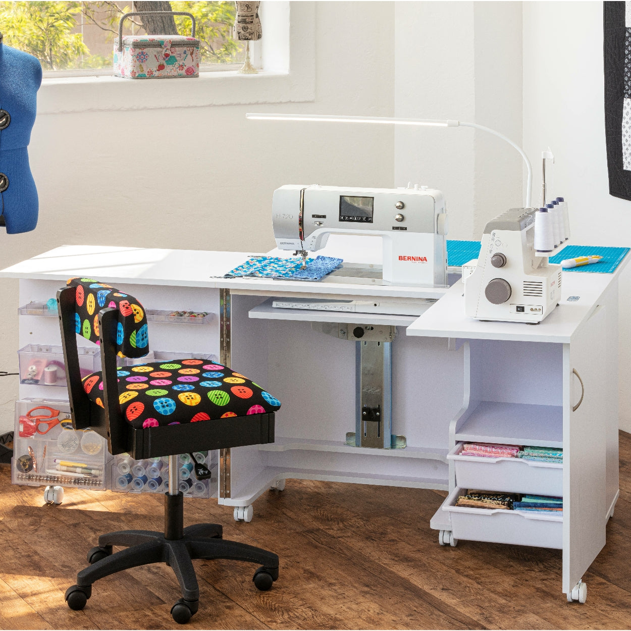 Horn Nova XL Sewing cabinet - Free Chair Offer! — jaycotts.co.uk ...