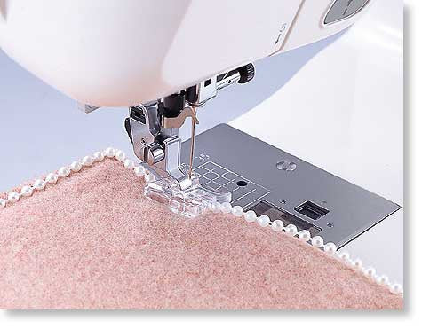 foot pearl piping brother sewing machine