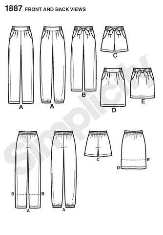 Sewing Patterns | Skirts & Pants — jaycotts.co.uk - Sewing Supplies