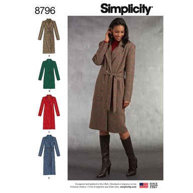 S8844, Simplicity Sewing Pattern Misses'/Miss Petite Unlined Blazer