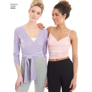 Simplicity Pattern 8560 Misses' Knit Sports Bras - Sewdirect