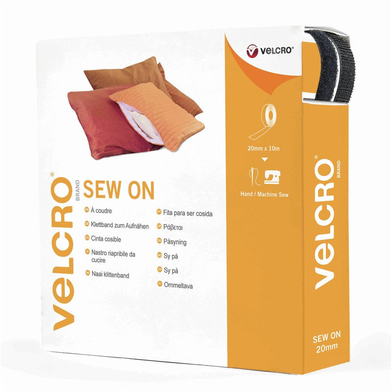 VELCRO® Brand - 10m roll hook and loop tape from Jaycotts Sewing Supplies