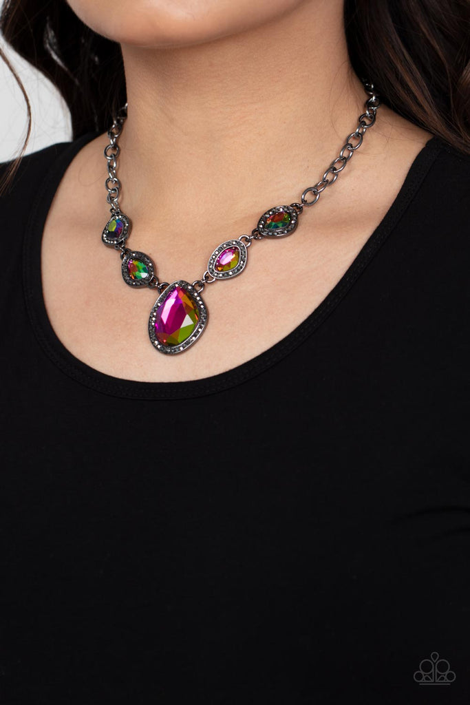 paparazzi oil spill necklace