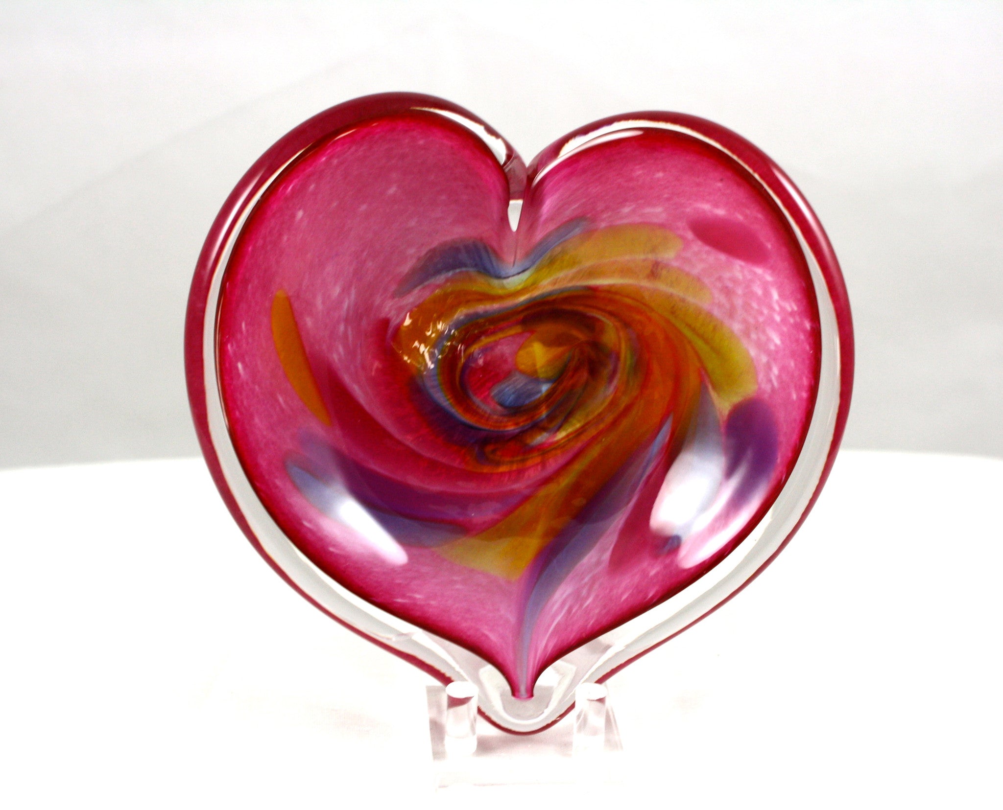 Glass Eye Studio Pink Affection Heart