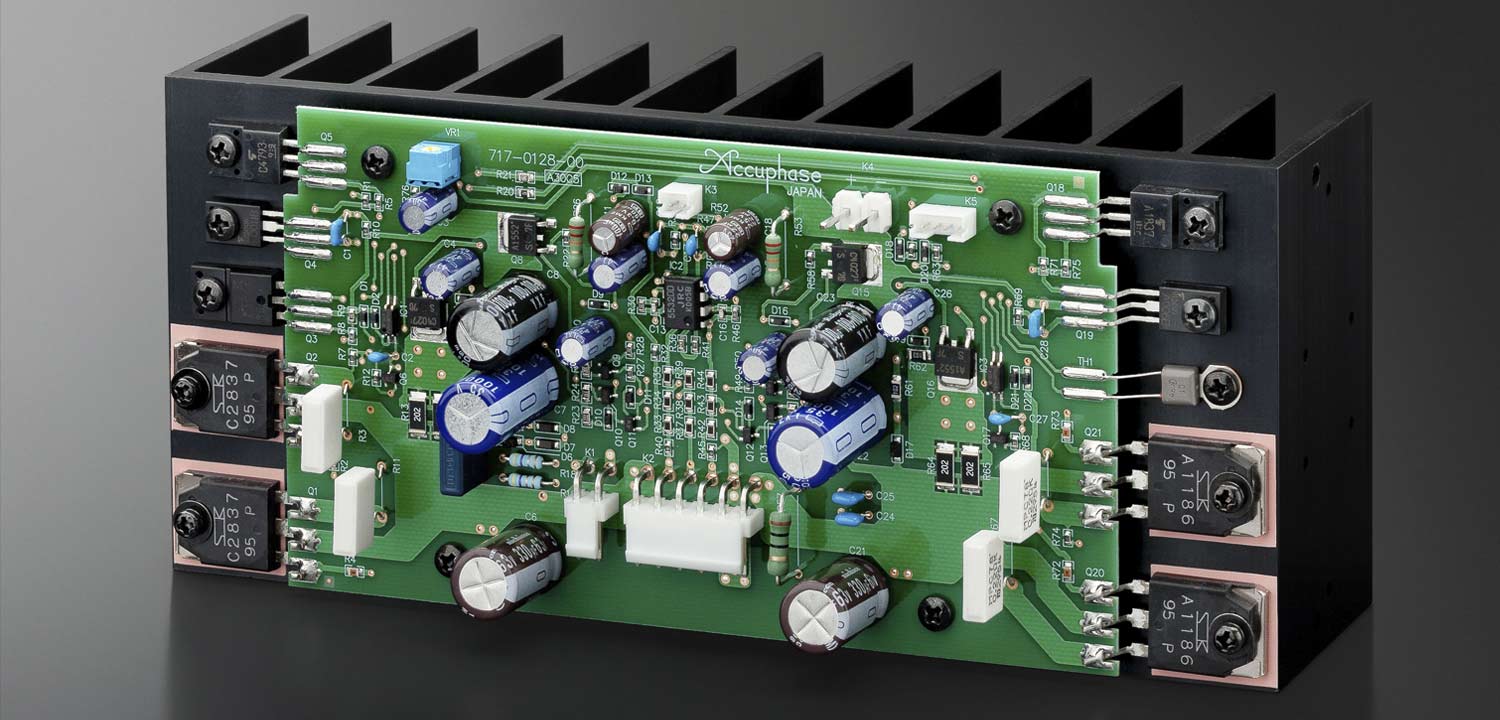 Accuphase E-650 integrated amplifier board