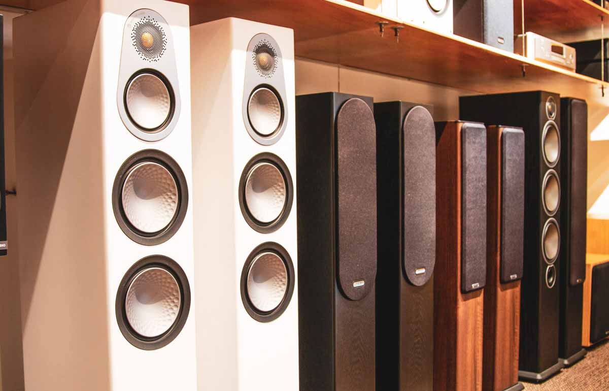 Floor standing speakers