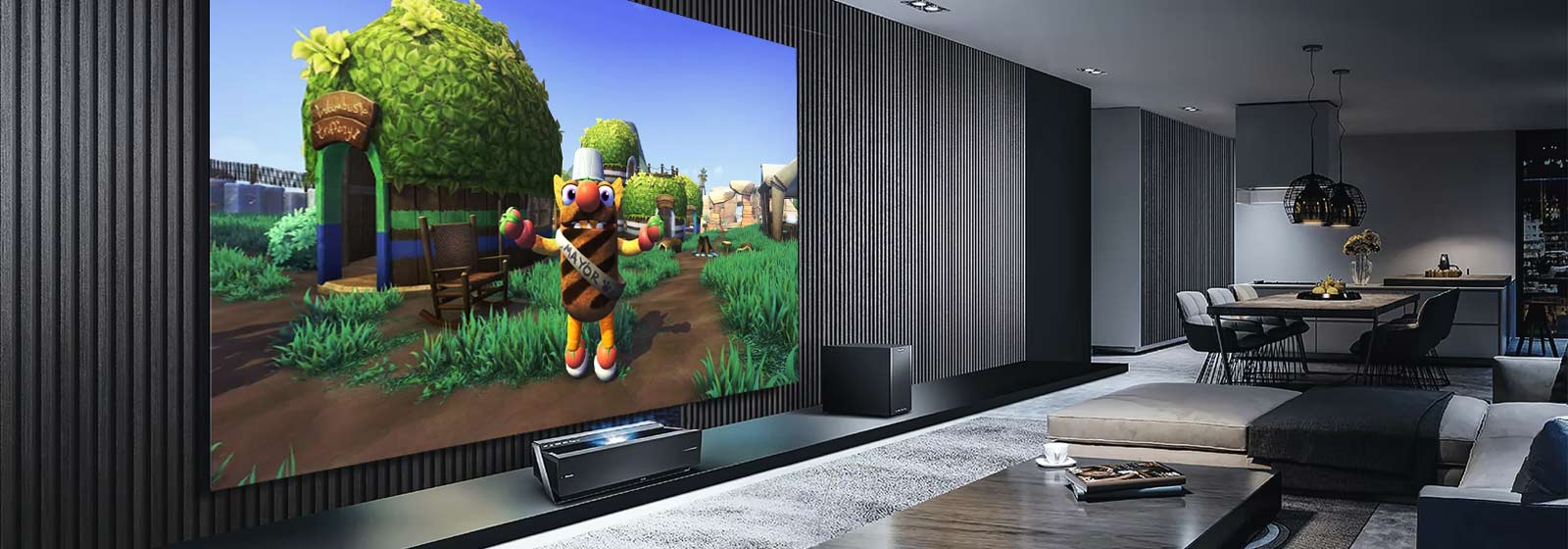 Gaming and home theatre projector