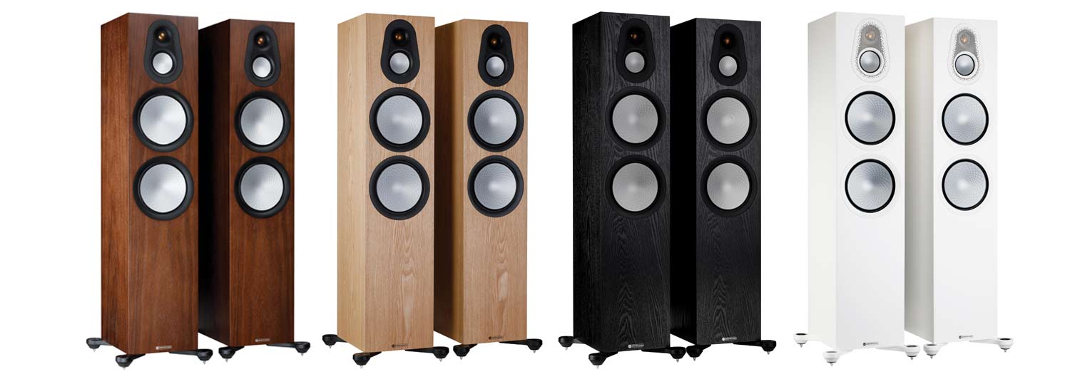 Monitor Audio Silver 500 floorstanding speakers