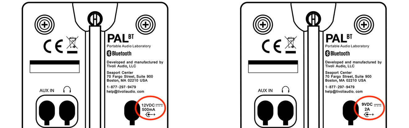 Tivoli PAL battery