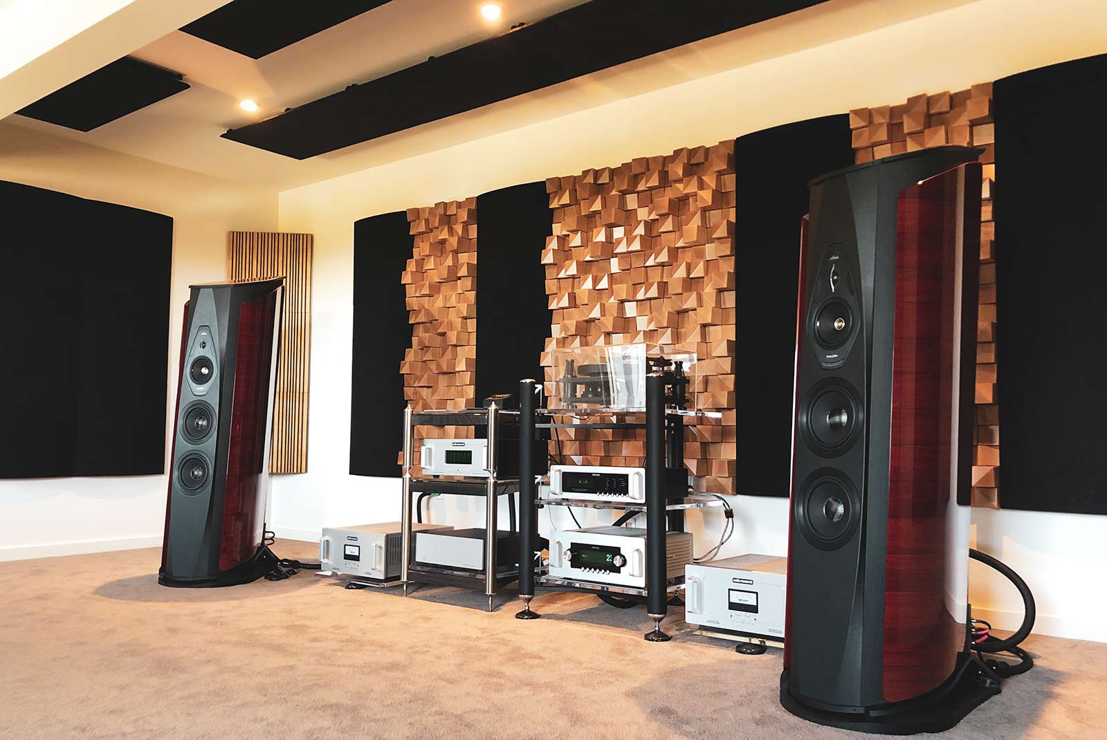 Soundline audio system speakers amplifiers