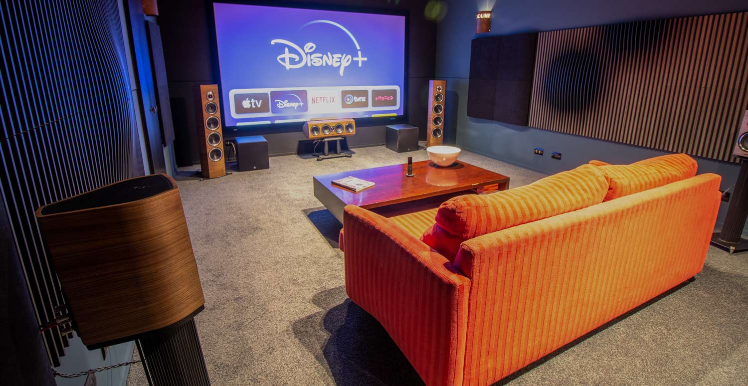 Add a home theatre system to your TV