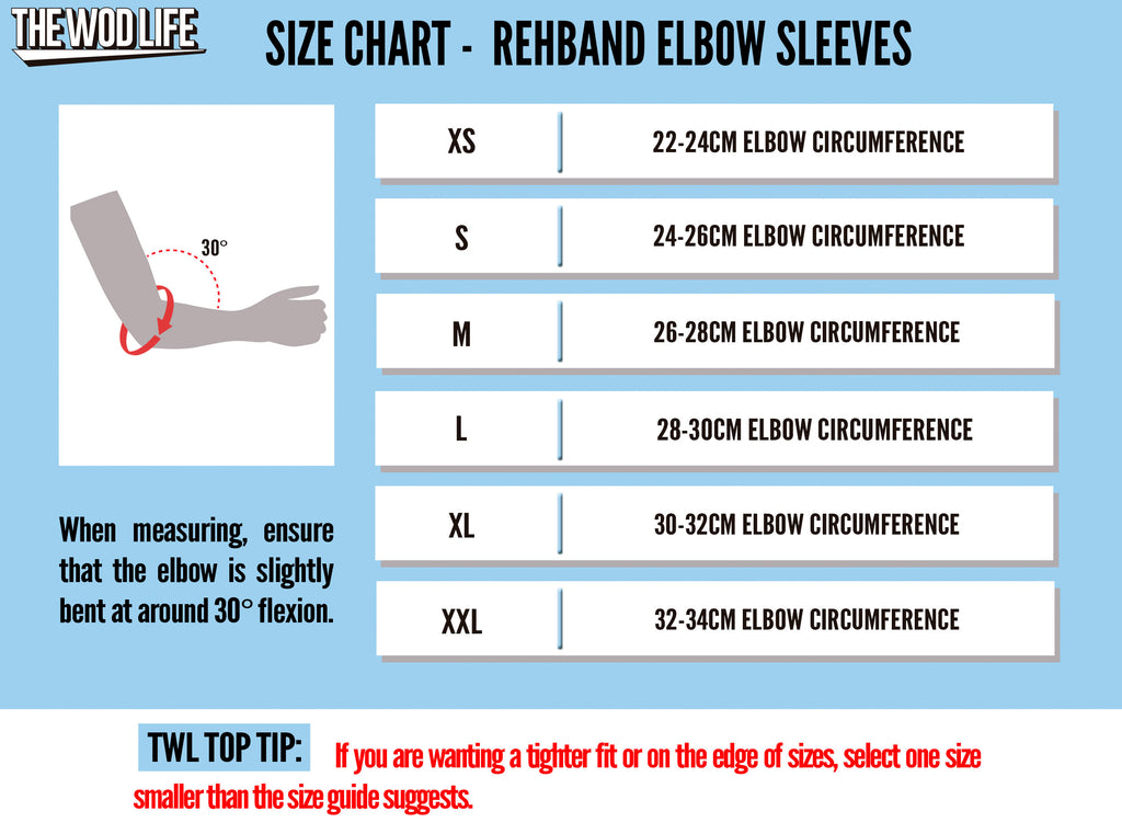 Elbow Size Chart