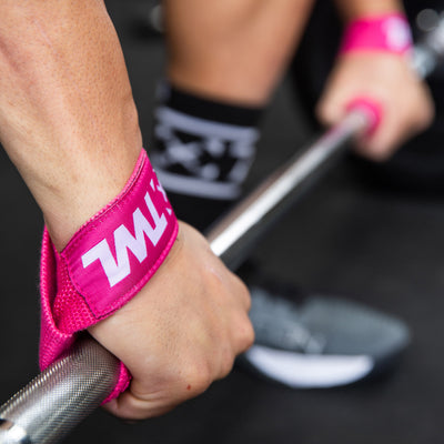 TWL - EVERYDAY COTTON LIFTING STRAPS - PAIR - RASPBERRY, The WOD Life