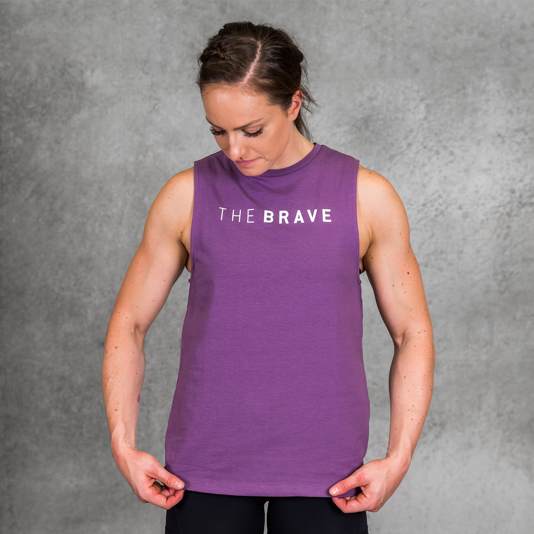 THE BRAVE - WOMEN'S SCULPT SPORTS BRA - FIG