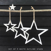 Load image into Gallery viewer, Hanging Outline Star Set - 2 colours