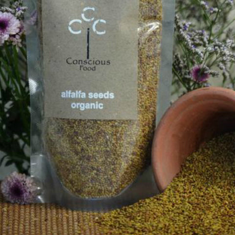 Conscious Foods Alfalfa Seeds 200gm