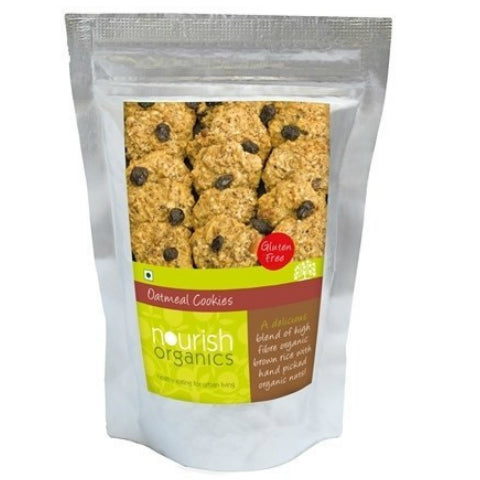Nourish Organics Oatmeal Cookies 150gm