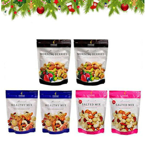 Joybynature Xmas & New Year Dry Fruits Mix Saver Pack