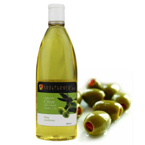 Soulflower Coldpressed Olive Carrier Oil 200ml