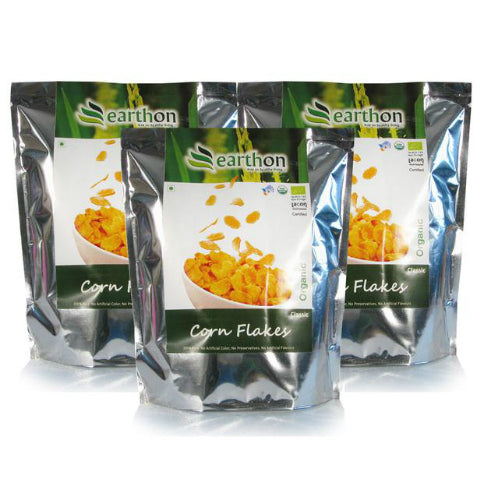 Earthon Corn Flakes (Pack Of 3)