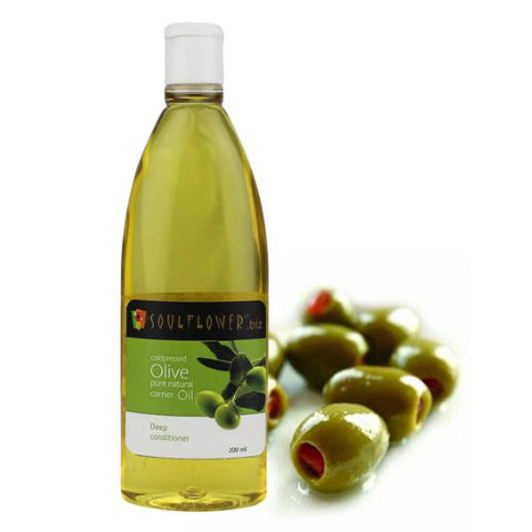 Soulflower Coldpressed Olive Carrier Oil 200ml