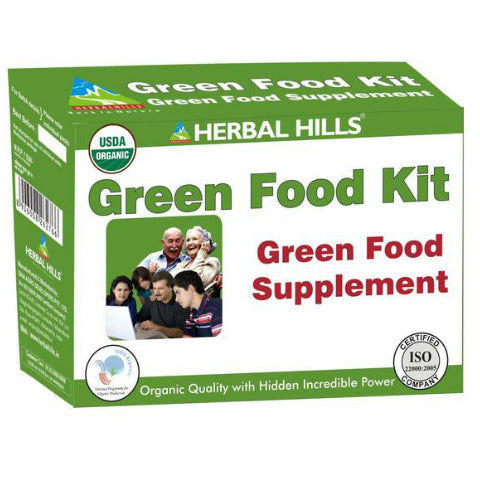 Herbal Hills Green Food Supplement Kit