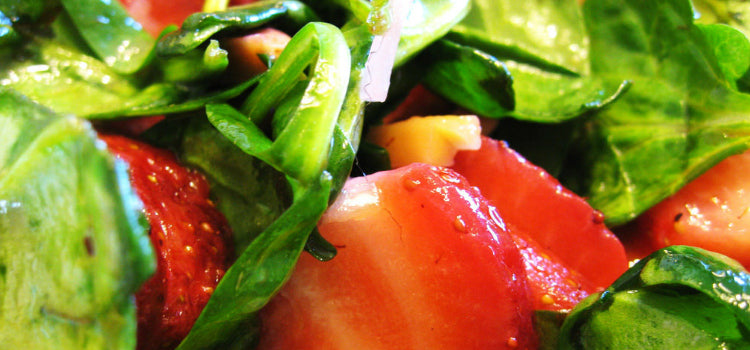 Strawberry Spinach Salad
