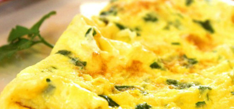 Baby Spinach Omelette