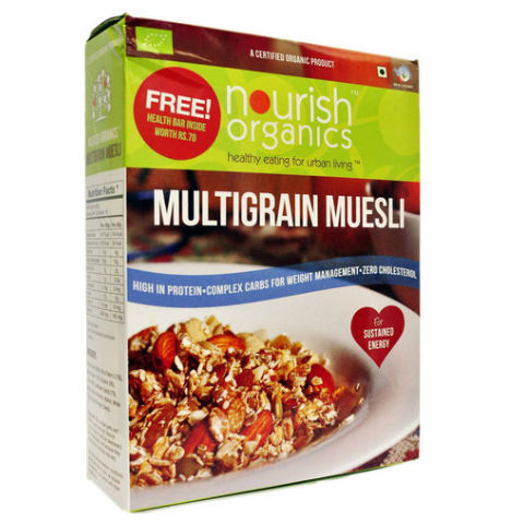 Nourish Organics Multigrain Muesli 350gm