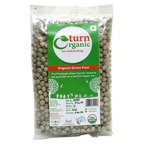 Turn Organic Green Peas 500gm