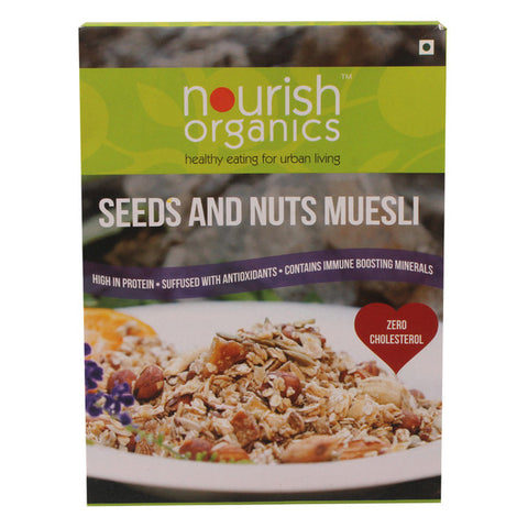 Nourish Organics Seeds & Nuts Muesli 350gm