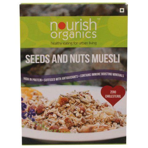 Nourish Organics Seeds & Nuts Muesli 350gm