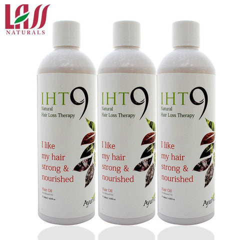 Lass Naturals Iht 9 Hair Oil - Pack Of 3 - 600ml