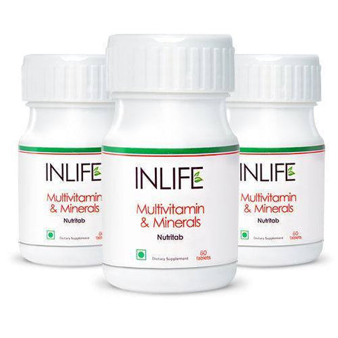 Health Care - Inlife Pharma Multivitamin & Minerals Tablets (Pack Of 3)