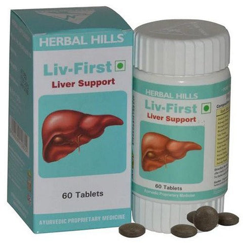 Liver & Kindey - Herbal Hills Liv First 60 Tablets