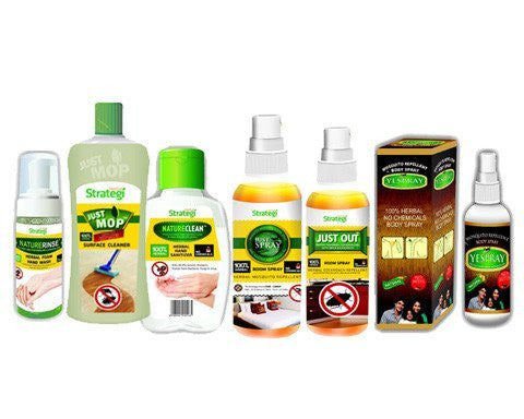 Mosquito Repellant - Herbal Strategi Complete Care Combo