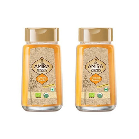 Spices And Condiments - Amira Organic Turmeric Powder (Pack Of 2)