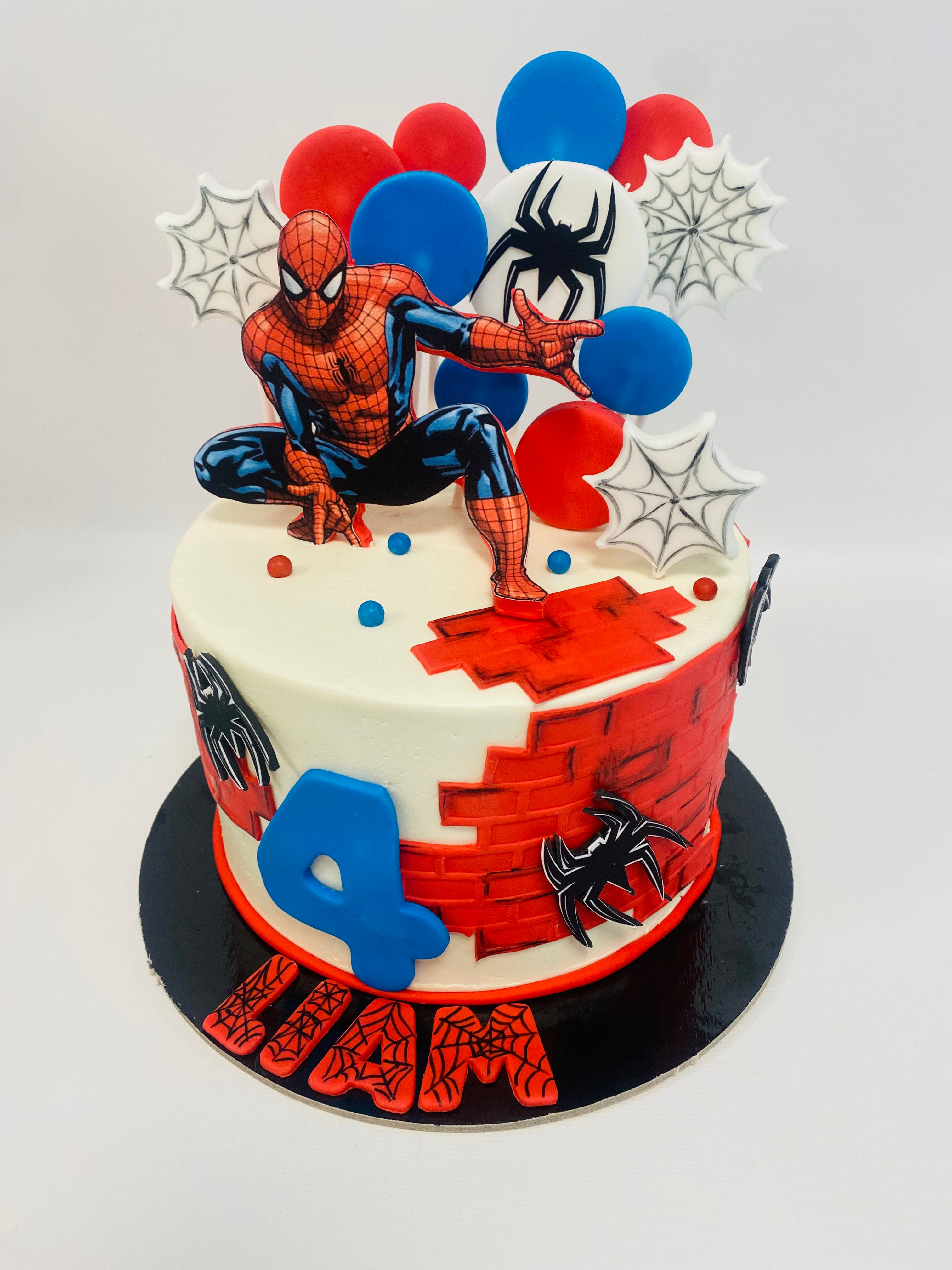 Introducir 104+ imagen torta spiderman