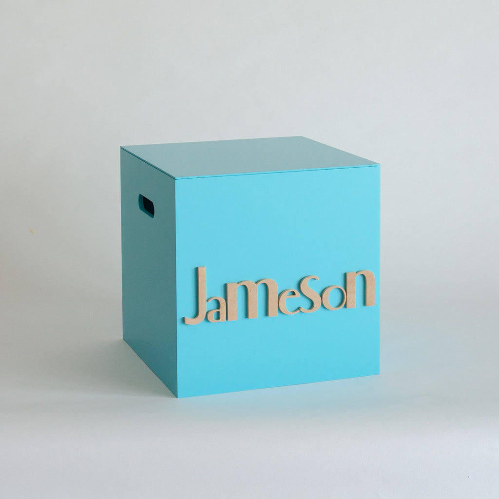 teal toy box