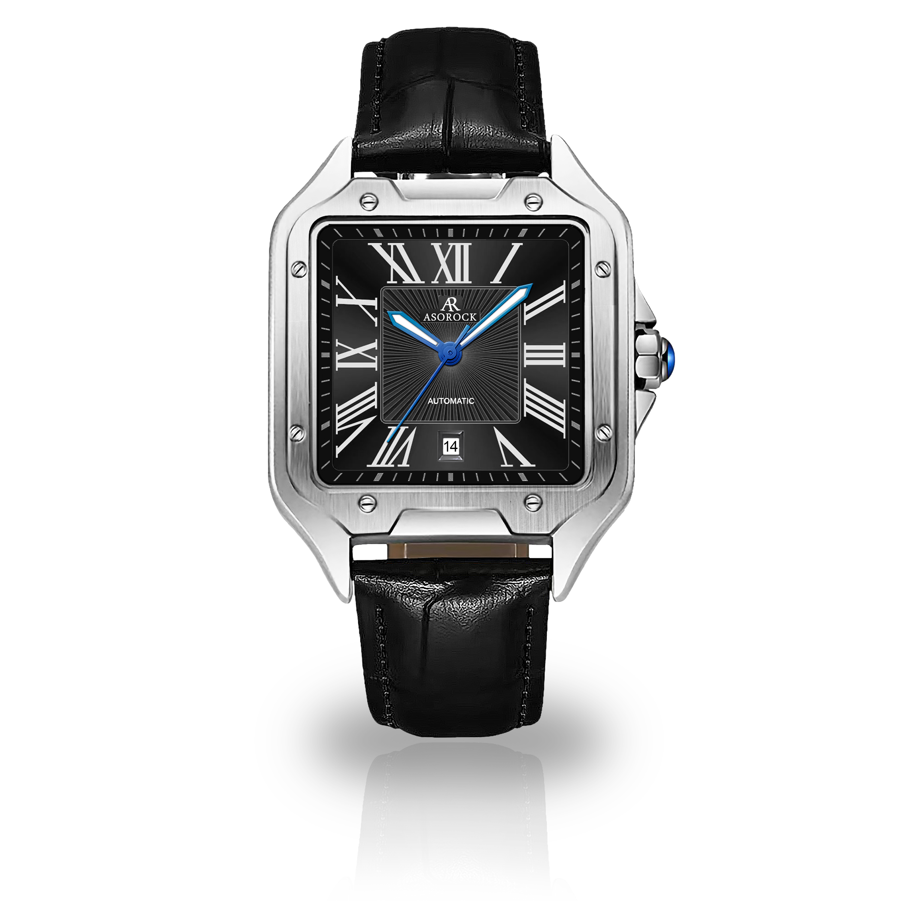 Silver/Black Diplomat - ASOROCK WATCHES product image